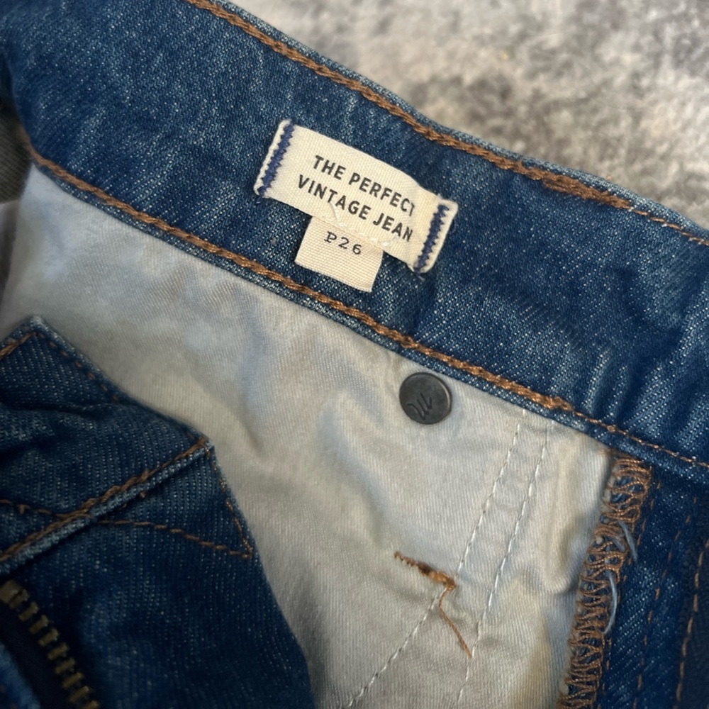 Madewell The petite Perfect Vintage Jean